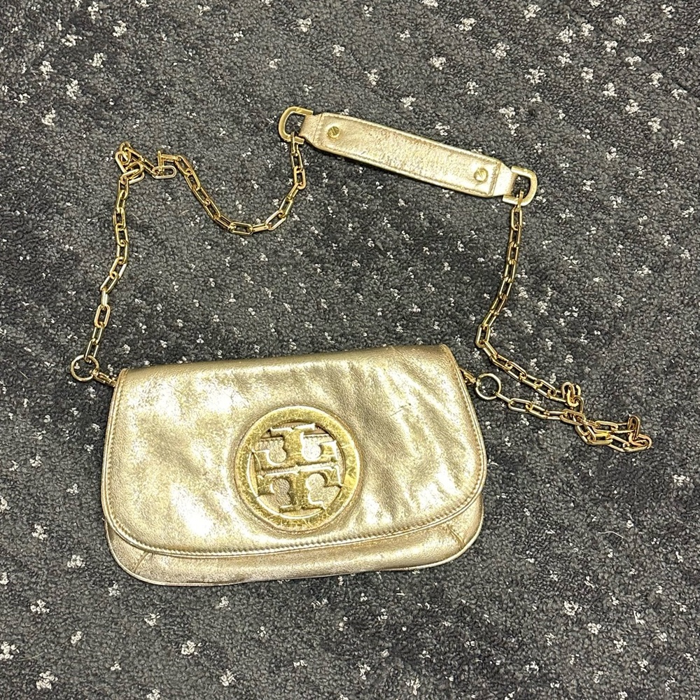 Tory Burch Crossbody Gold Reva